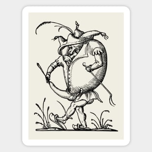 Grotesque #52 The Drolatic Dreams of Pantagruel (1565) Magnet